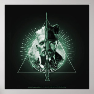 Affiche GELLERT GRINDELWALD™ contre Dumbledore