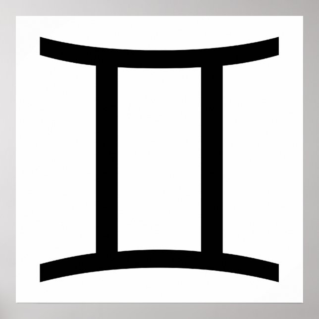 Affiche Gemini (Devant)