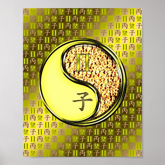 Affiche Gemini et rat de feu (Devant)