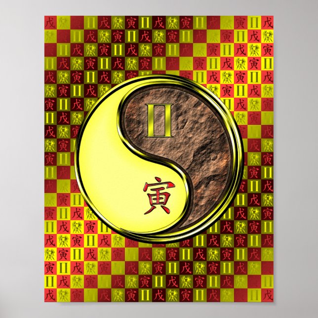 Affiche Gemini et Tigre de la Terre (Devant)