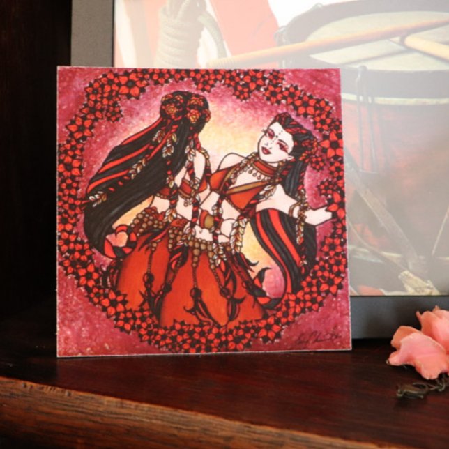 Affiche Gemini Original Belly Dance Art (Créateur téléchargé)