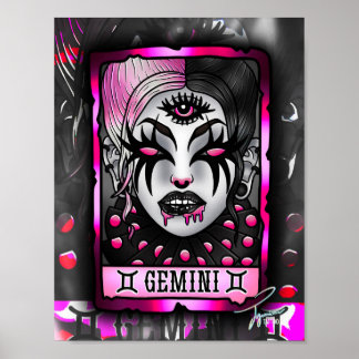 Affiche Gemini Tarot
