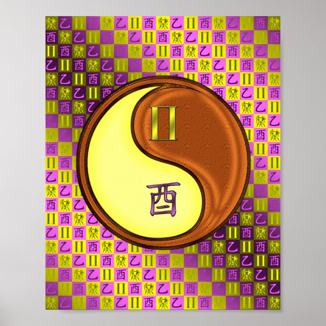 Affiche Gemini & Wood Roster (Devant)