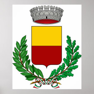 Affiche Gemona del Friuli Stemma, Italie