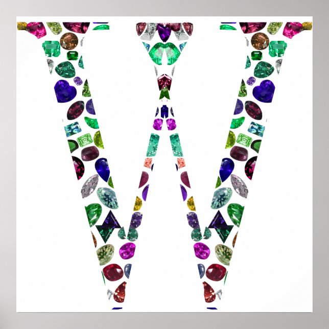 Affiche Gemstone Monogram (Devant)
