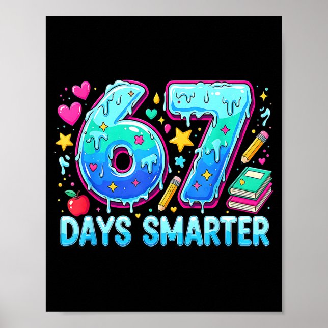 Affiche Gen Alpha Slang Kids 67 Teacher Students 67 Days S (Devant)
