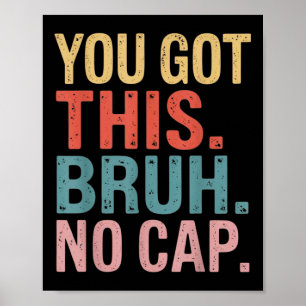 Affiche Gen Z Bruh Enseignants De La Journée De Test Vous 