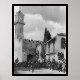 Affiche Général Allenby à Jérusalem 1917