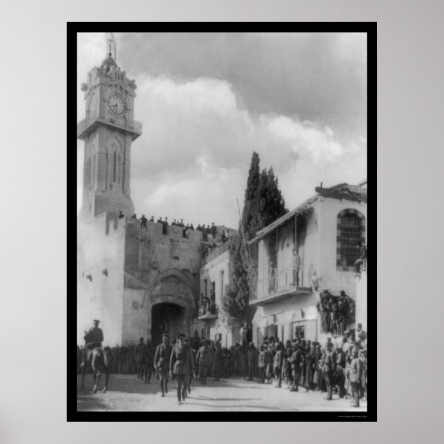 Affiche Général Allenby à Jérusalem 1917 (Devant)