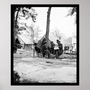 Affiche General Ambrose E. Burnside and Matthew Brady 1863