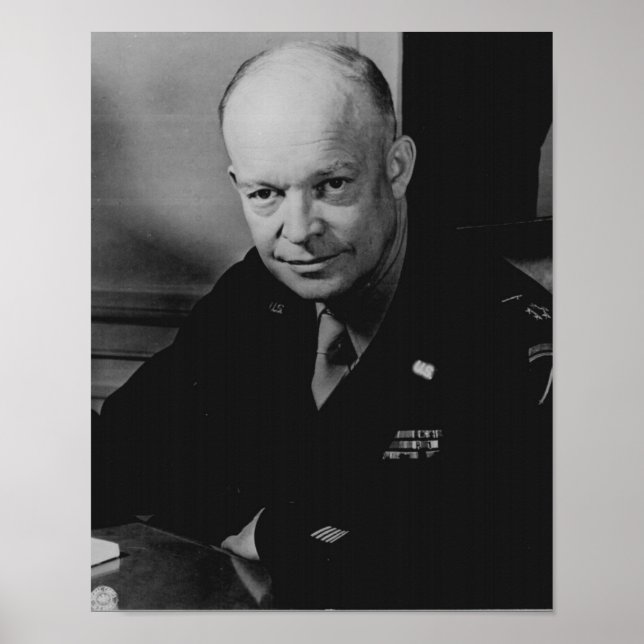 Affiche Général Eisenhower (Devant)