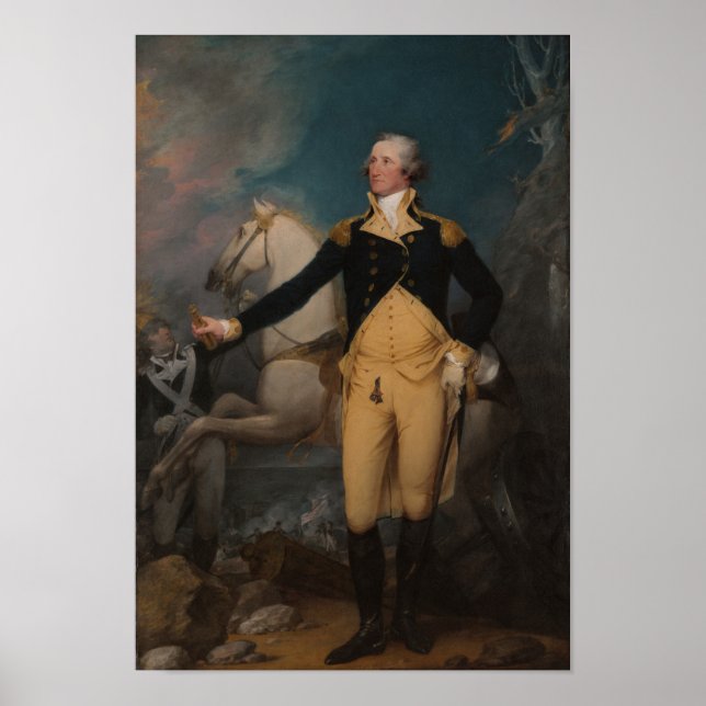 Affiche General George Washington at Trenton (Devant)
