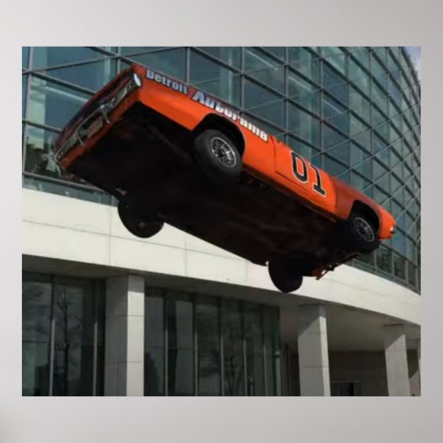 Affiche Général Lee à Detroit (Devant)