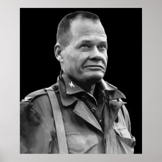 Affiche Général Lewis Puller -- "Chesty"