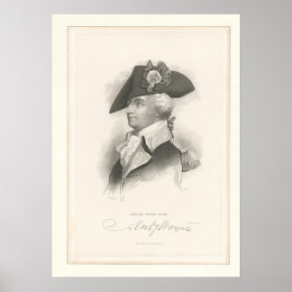 Affiche Général Mad Anthony Wayne