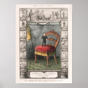 Affiche General Tom Thumb - Barnum's Gallery Of Wonders