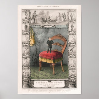 Affiche General Tom Thumb - Barnum's Gallery Of Wonders