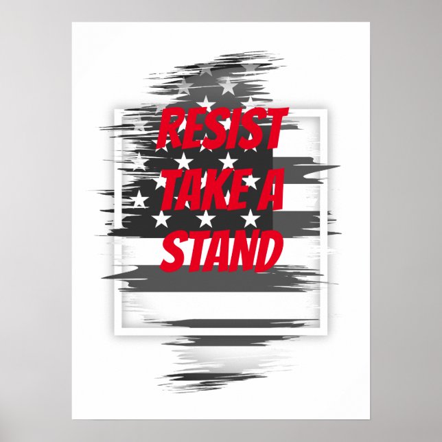 Affiche générique du rassemblement de protestation (Devant)