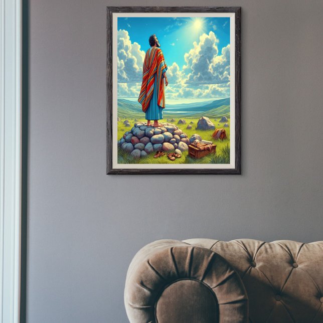 Affiche Genèse 15 : Le regard sacré d’Abram (Créateur téléchargé)