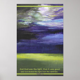 Affiche Genèse 1:4