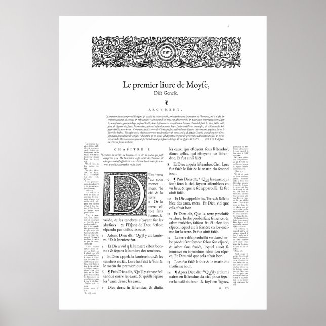 Affiche Genève 1564 (Devant)