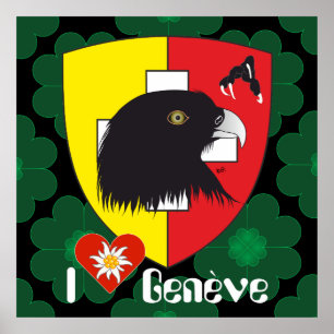 Affiche Genève / Genève Suisse Svizzera