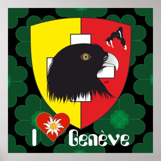 Affiche Genève / Genève Suisse Svizzera (Devant)