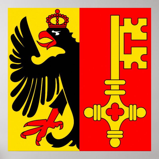 Affiche Genève, Suisse (Devant)