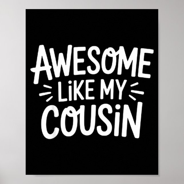 Affiche Génial comme mon cousin  (Devant)