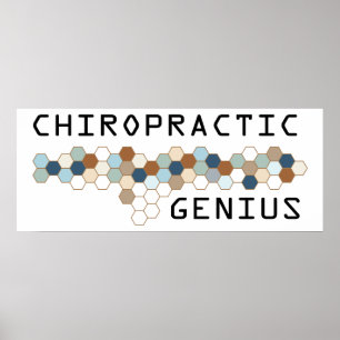 Affiche Génie de chiropractie