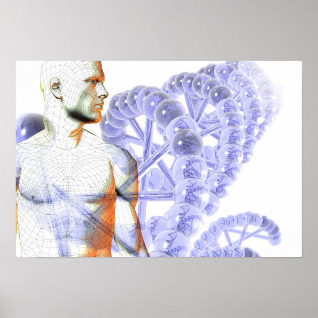 Affiche Génome humain (Devant)