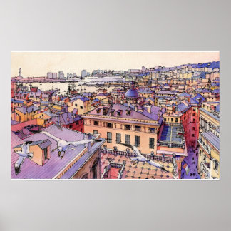 Affiche Genova