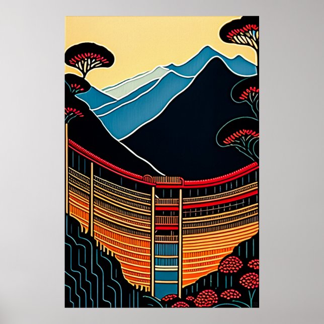 Affiche Genting Highlands - Art en toile (Devant)