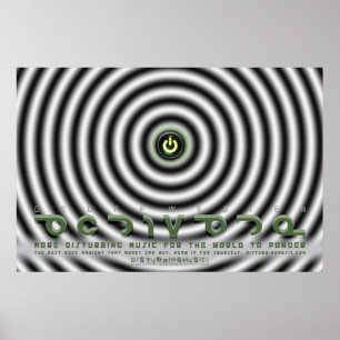 Affiche Geoff Westen activent l'affiche de cercles