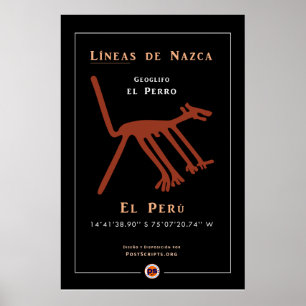 Affiche Geoglyphes de Nazca
