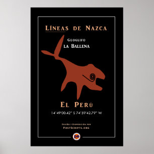 Affiche Geoglyphes de Nazca