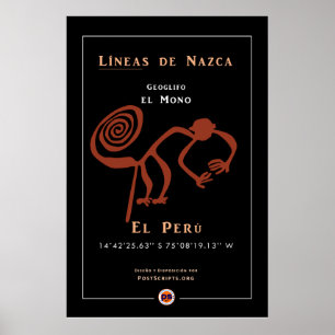 Affiche Géoglyphes de Nazca