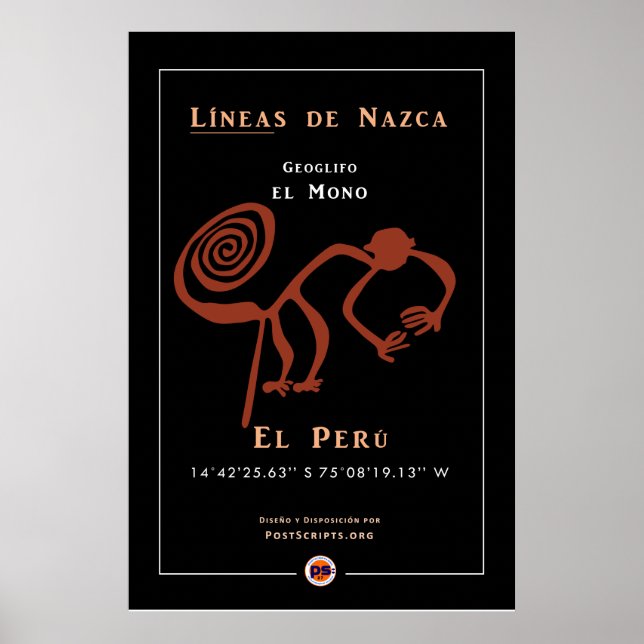 Affiche Géoglyphes de Nazca (Devant)