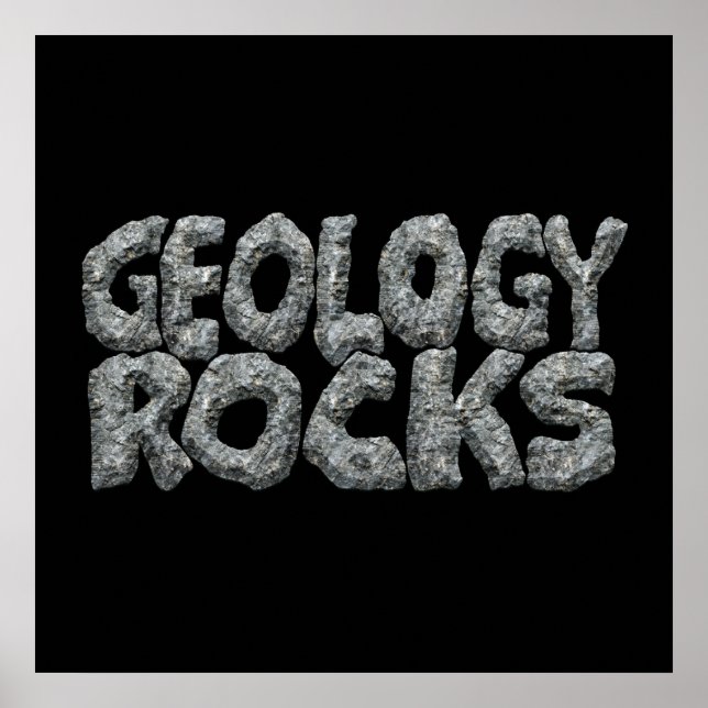 Affiche Géologie Rocks - Earth Science Pun (Devant)