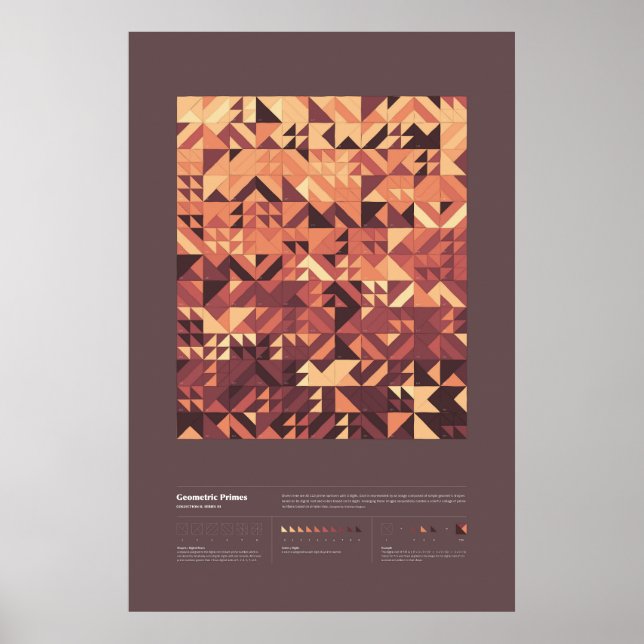 Affiche Geometric Primes - Collection 2, Série 3 (Devant)