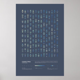 Affiche Geometric Primes - Collection 3, Série 2