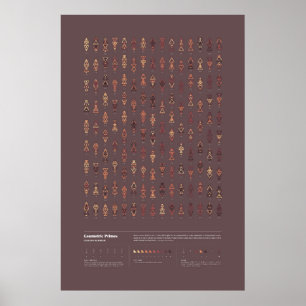 Affiche Geometric Primes - Collection 3, Série 3