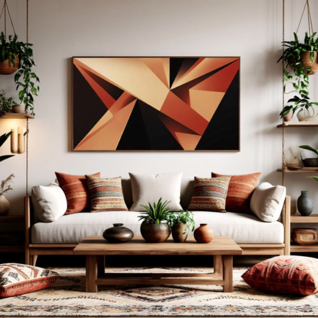 Affiche Géométrie contemporaine Abstraction moderne (Créateur téléchargé)