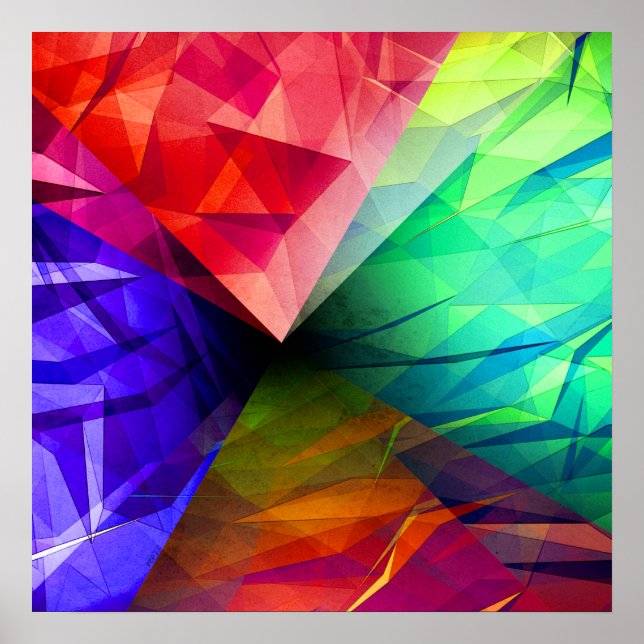 Affiche Géométrie de la lumière (Devant)