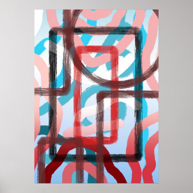 Affiche Géométrie des perturbations (Devant)