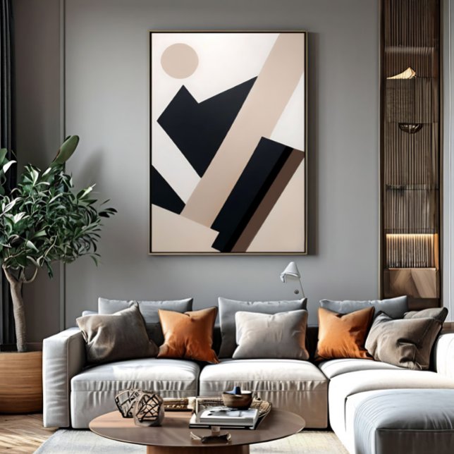 Affiche Géométrie en harmonie (Créateur téléchargé)