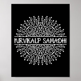 Affiche Géométrie fractale sacrée Mandala Nirvikalp Samadh