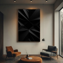 Géométrie Sombre Abstrait Minimaliste