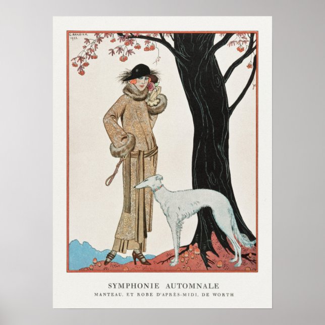 Affiche George Barbier (Devant)