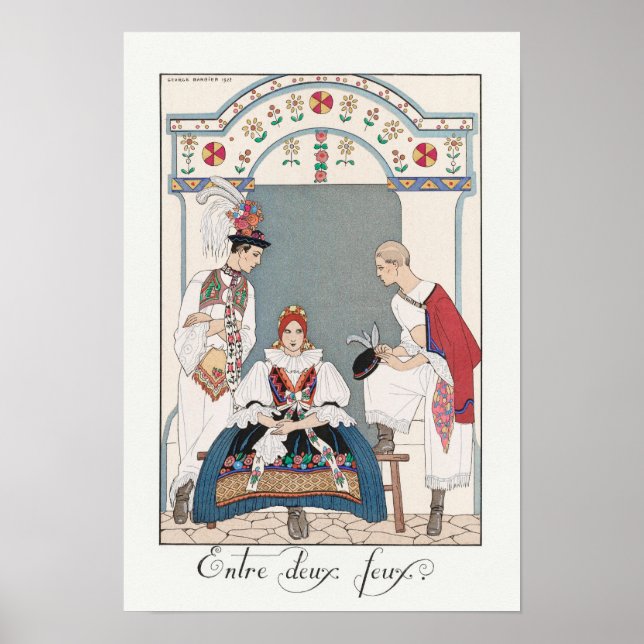 Affiche George Barbier (Devant)